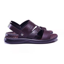 JLF04 Fashion Non Slip Design Casual Sandal Leather Slippers For Men